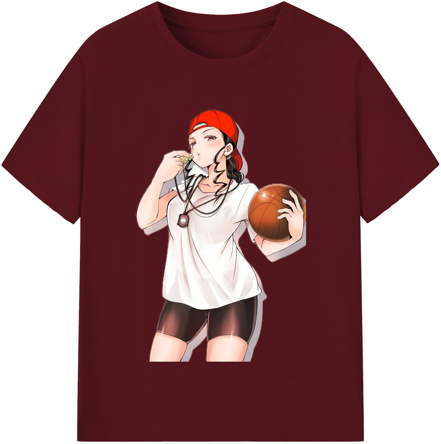 SLAM DUNK／スラムダンク 綿100％半袖Tシャツ（フロントプリント）